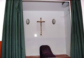 Funeraria La Extremeña Pared con crucifijo
